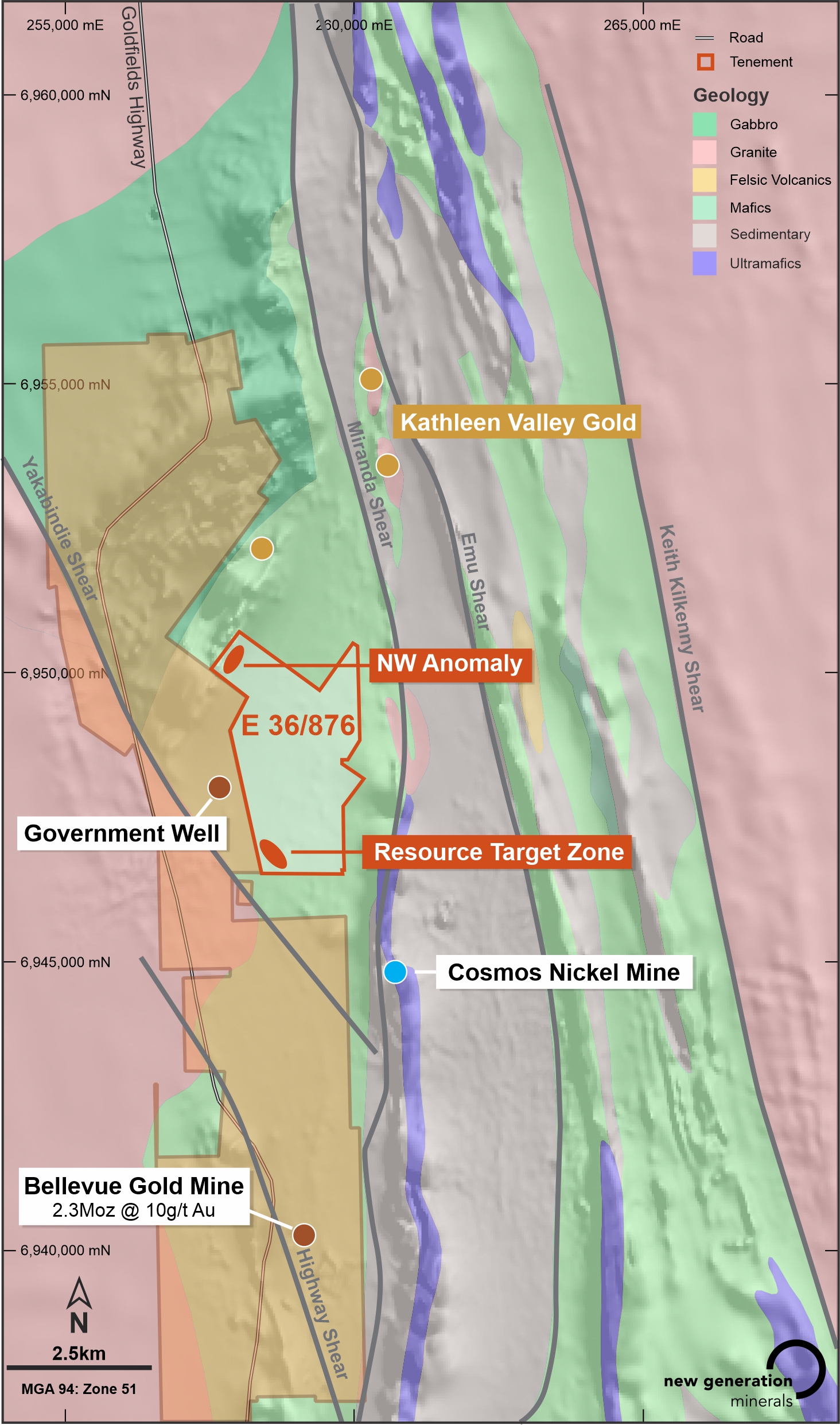 Kathaleen Valley regional targets